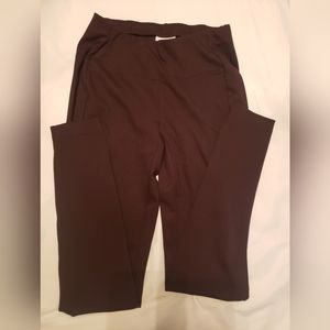 J. Jill Pointe Leggings. Dark Fig. (XS)